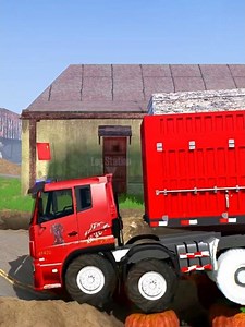 Spintires：MudRunner Truck mod Gameplay Ep551 #spintires #mudrunner #simulation #drivingskills