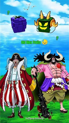 Buggy vs Kaido Bounty Comparison in One Piece & Old Blox Fruits #onepiece #bloxfruits