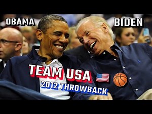 Presidents Obama & Biden arrive at Team USA basketball game (July 2012) #obama #biden