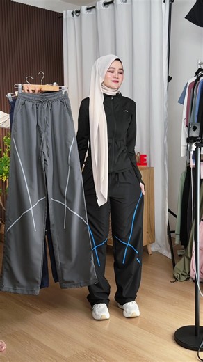 Seluar Terbaru: Seluar Baggy Wide Leg Plus Size Viral