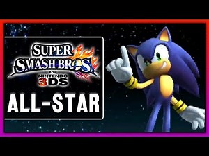 Super Smash Bros. for Nintendo 3DS - All-Star | Sonic