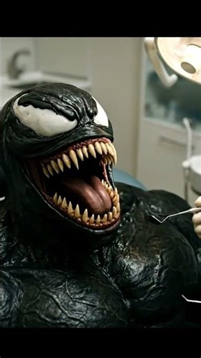 Venom Visits the Dentist… for Toothpaste?! 😂