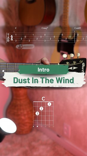 Dust In The Wind - Kansas | Chords #guitar #guitarra #violao #fblifestyle | Leve Violão