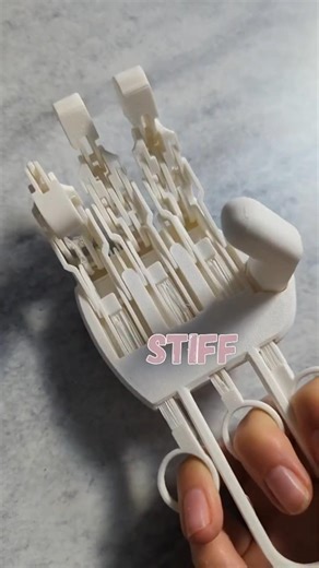 Mechanical Hand🤚⚙️|#3dprinting #mechanical #hand #engineering #fail #aesthetic