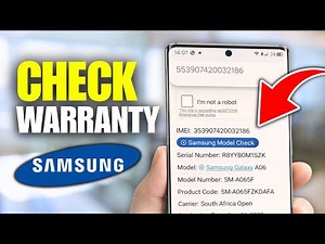 How To Check Warranty In Samsung Mobile