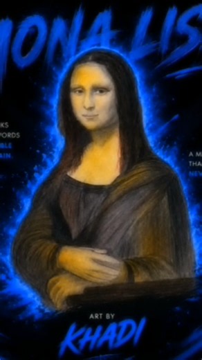 ✨ Drawing the Mona Lisa | Pencil & Color Art 🎨