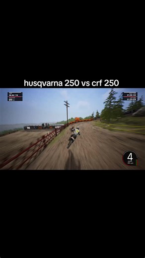 Husqvarna 250 vs CRF 250 — MX Battle for 8th–9th at Loket