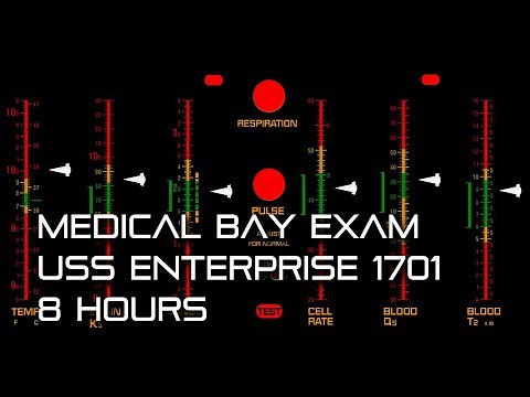 🎧 Star Trek TOS Medical Bay Exam *8 Hours*