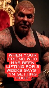 When your friend who just started to train claims he is getting huge 💀 💀 💀 | BroScience