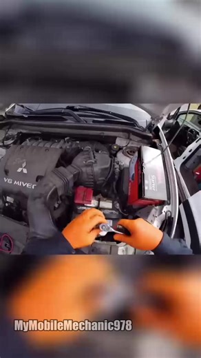 Starter replacement tip 🔩💡 #StarterReplacement #DIYMechanic #MechanicLife #CarRepair #AutoTech #Wrenching #MobileMechanic #FixItRight #GarageHustle | My Mobile Mechanic / Auto Repair & Brake Replacement.