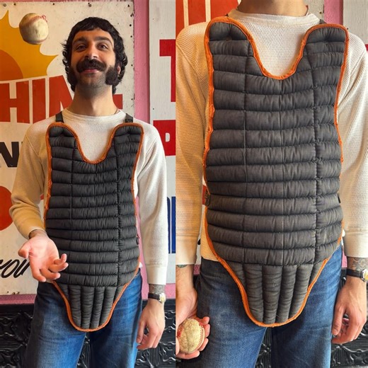 Vintage Wilson Baseball Catchers Chest Guard Protector - Etsy