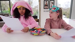 3 MARKER CHALLENGE Coloring Easter Eggs | Toys AndMe