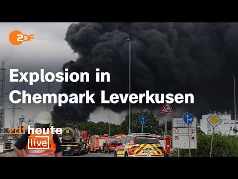Explosion in Leverkusen: Wie ist die Lage vor Ort? | ZDFheute live