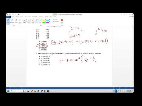 General Chemistry I Exam 3 Review Video