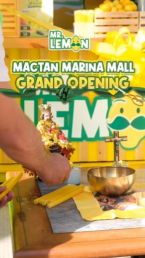 Newest Branch at Mactan Marina Mall | Mr. Lemon Philippines