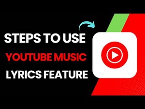 How To Use YouTube Music Lyrics Feature !