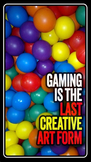 Gaming is the last creative art form #HOLYWOOD #GAMING