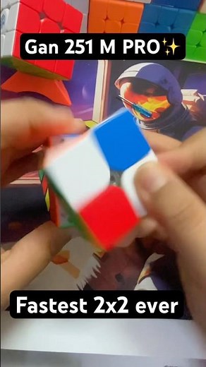 Gan 251 M PRO- The fastest 2x2🤯?!