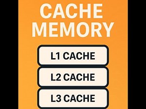 Learn the details of CACHE MEMORY | Best way of explaining everything | explain by R.J.Mishra Sir