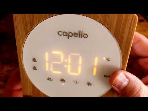 Capello Alarm ⏰ Clock with Sound Machine "Radi Review"....Music by YOBRAT (2024)