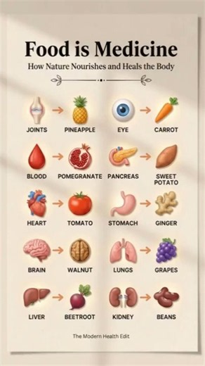 Food Is Medicine? 10 Foods & What They Really Do 🌿 #healthyeating #healthylifestyle