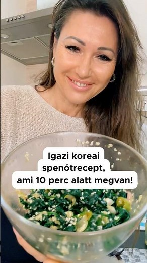 😍 Igazi koreai spenót recept - ha dögunalom már a diétád! #dieting #asianfood