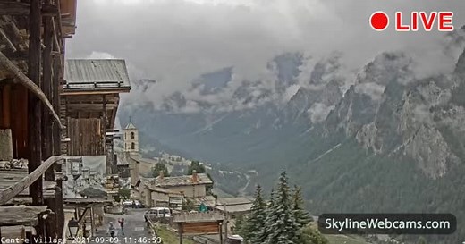 【LIVE】 Live Cam Saint-Véran - France | SkylineWebcams