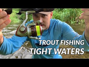 TROUT Fishing SMALL Creeks & Streams (Rod & Reel Setup)