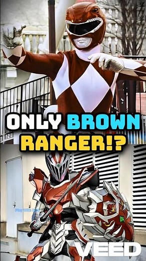 🤎 There's Only 1 Brown Ranger? #powerrangers #redranger #powerrangersspd #shorts #tommyoliver #mmpr