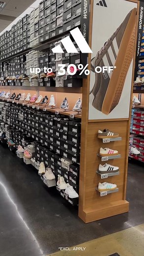 Brand-Sale Touchdown 🏈 Take your savings straight through the end zone with up to 25% OFF Nike and up to 30% OFF adidas and New Balance. cur.lt/yt4kkrkxo | Rack Room Shoes