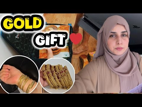 Husband Nay Kitna Tola GOLD Gift kiya ⚜️😍🎁 last Day in saudi arbia 