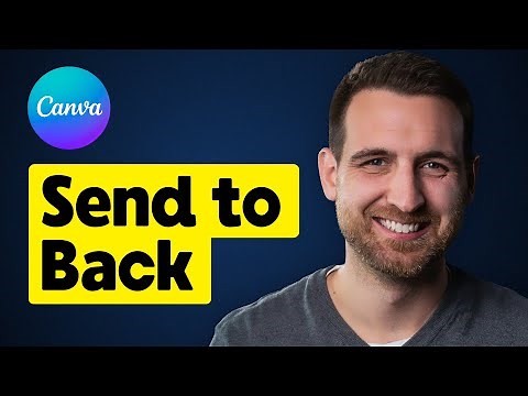 How to Send to Back in Canva