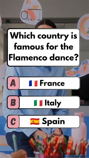 14K views · 1.5K reactions |  Flamenco Fever: The Spirit of Spain country famous dance! #quiz #fun #training #brainteaser #puzzle | Think Fast | Facebook