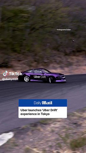 Uber has launched a new 'Uber Drift' experience in Tokyo, Japan giving tourists the chance to ride shotgun with professional drift drivers in iconic Japanese sports cars like the Nissan Silvia S15 and Nissan 180SX. You'll be taken down the legendary Mobara Twin Circuit, where Formula Drift drivers perform high-speed tandem drifting. The limited-edition experience includes Uber Black transport from central Tokyo and around 90 minutes of track time for up to four guests. 🎥 Uber #tokyodrift #japan