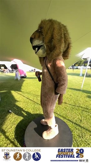 EASTER FESTIVAL: A special thank you to our school mascot - Litha, the Lion! | St Dunstan's College