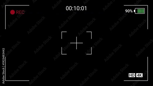 recording screen overlay alpha channel 4K video transparent background