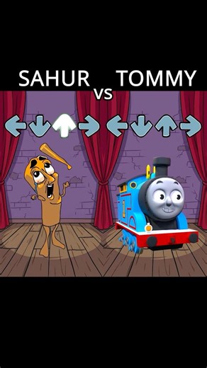 sahur vs cgi thomas comparison fnf character test