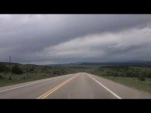 Northwest Colorado: Craig to Dinosaur & the UT state line time lapse