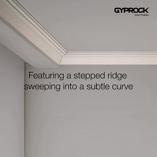 Introducing the latest in our Gyprock cornice range - Gyprock Canto™...