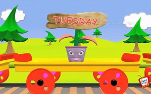 【英语主题-时间类】一周7天-040《WeekDays Song》最全主题类大合集英语启蒙学龄前儿童少儿英语