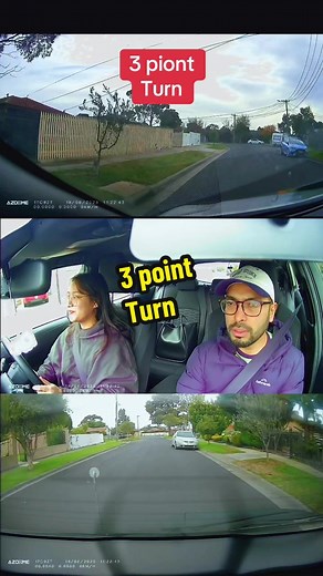 3 point turn . #threepointturn #drivinglessons #learnfrombest #victoria #melbourne #CapCut