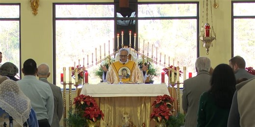 Greenville church holds Christmas Day Mass
