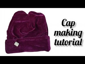 Cap making tutorial/Cap cutting and Stitching/beautiful Cap making