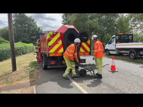 Asphalt Recycling and volumetric mixers. 100% recycling or new asphalt on demand.