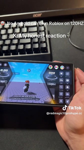 Experience Consistent 120Hz Gaming on Roblox