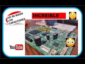 Paso a Paso Medir Condensadores con Tester digital