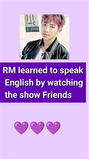 BTS RM Learned English Without Classes 😱 True Story #shorts