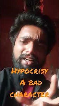 hypocrisy meaning with example