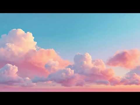 Relaxing Spring Sky Clouds | 8 Hours Ambient Screensaver