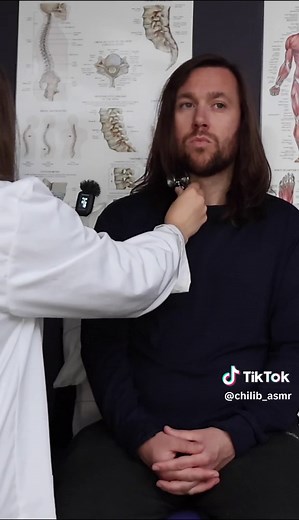 Anyone else get ASMR from those cold doctor hands checking ur pulse?? #asmr #asmrtiktoks #chilibasmr #asmrroleplay #asmrvideo #asmrsounds #asmrdoctor #asmrdoctorroleplay #asmrcranialnerveexam #fyp #foryourpage #asmrforsleep